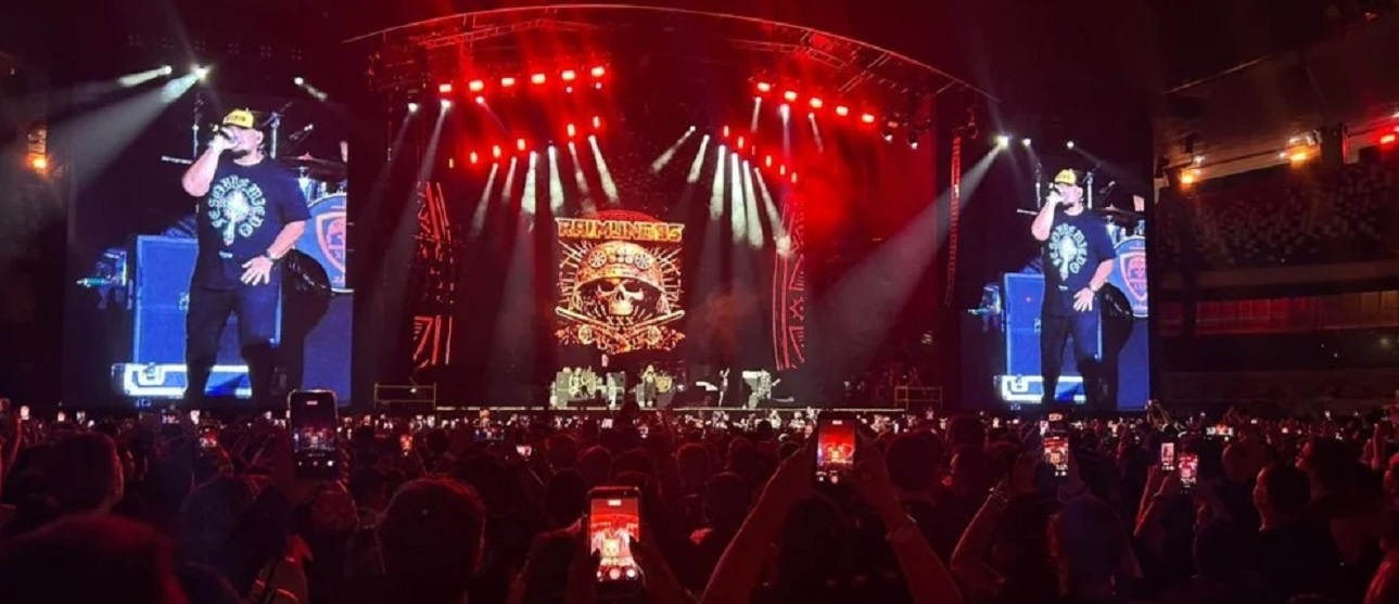Mangueirão em ebulição: multidão comanda noite histórica com Guns N’ Roses